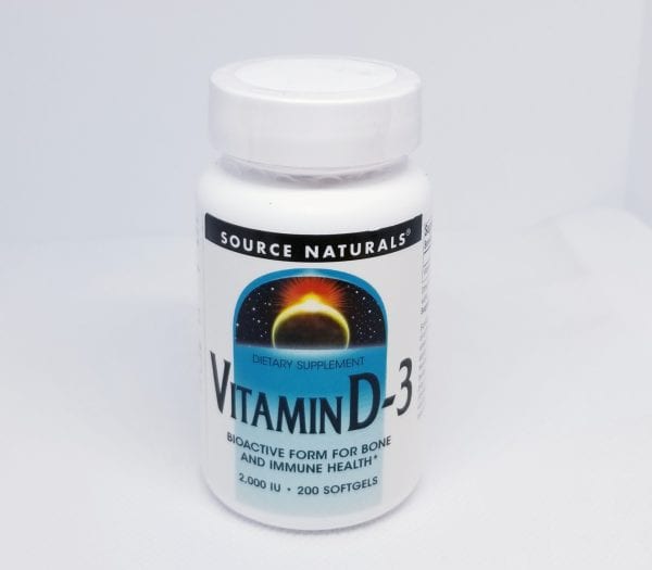 Vitamin D3 (200 count/2,000 IU)