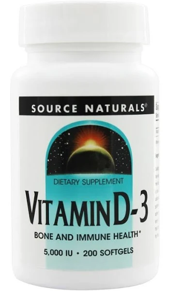 Vitamin D3 5,000 (200 count)