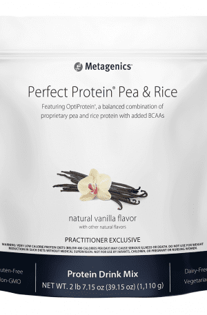 Perfect Protein Pea and Rice Vanilla Flavor by Metagenics