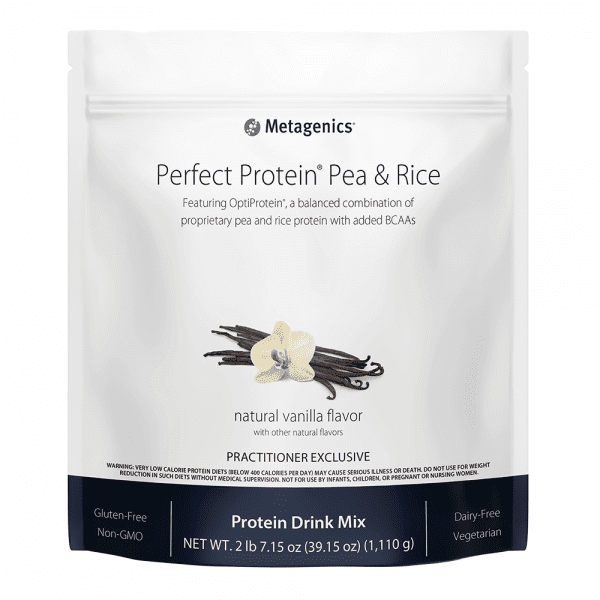 Perfect Protein Pea and Rice Vanilla Flavor by Metagenics