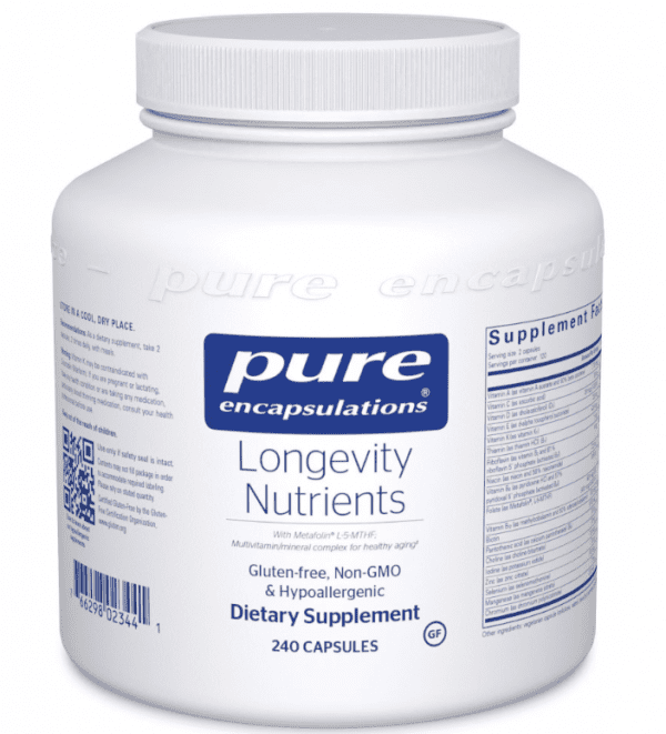 Longevity Nutrients 240's