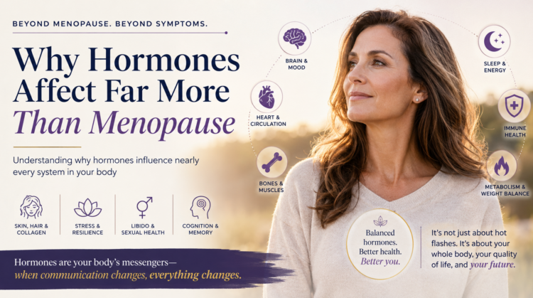 Why Hormones Affect Far More Than Menopause